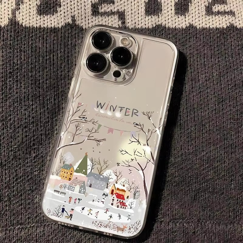 Phone Cases For Samsung S21 5G - Beautiful Winter Snow Phone Case For