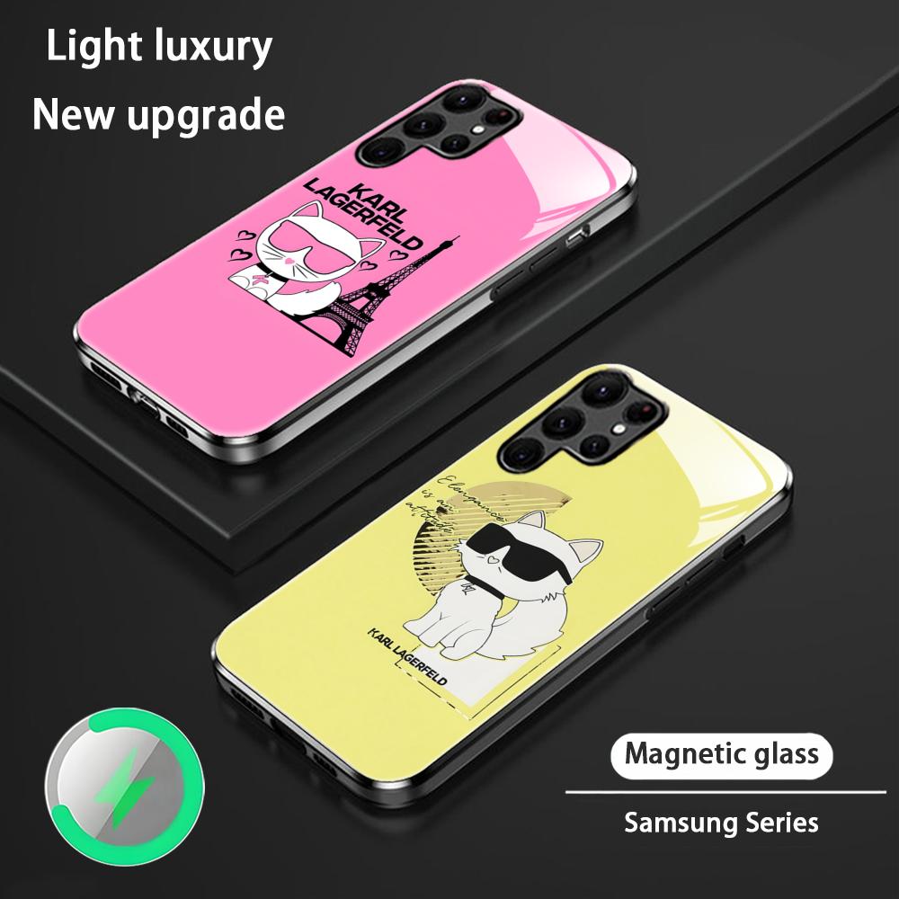 Phone Cases Samsung S25 - Fashion Cat Phone Case K-KarlS-pattern For