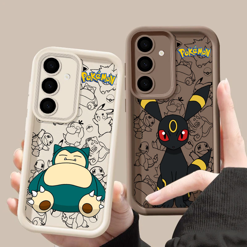 Phone Cases Samsung S25 - Snorlaxs Umbreons P-Pokemons Anime S26 Ultra