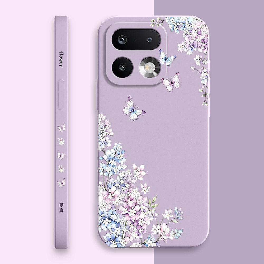 Phone Cases Oppo - Blooming Violet Phone Case For Oppo