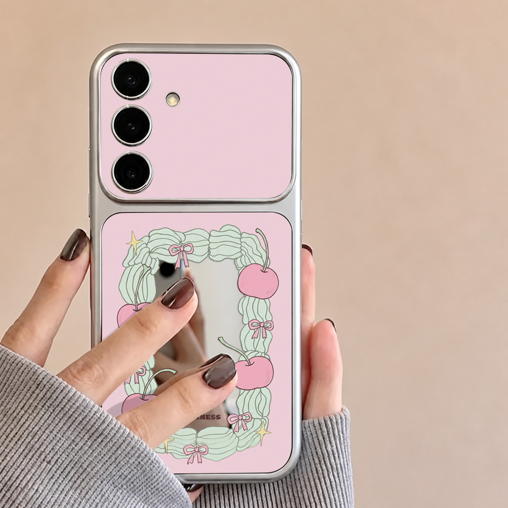 Make Up Mirror Phone Case For  - Phone Cases Samsung S25 ulasan dan harga