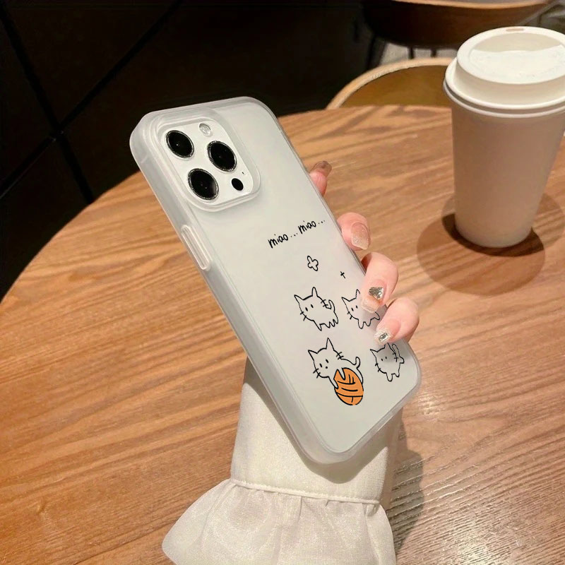 Cute Black Cat Pattern Phone C - Phone Cases Cute Iphone 14 ulasan dan harga