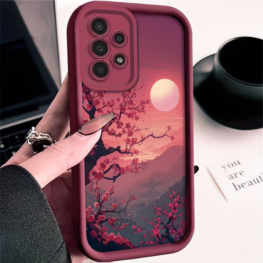 Sunset Mountain Peak Anti-Fall - Phone Cases For Samsung S21 5G ulasan dan harga