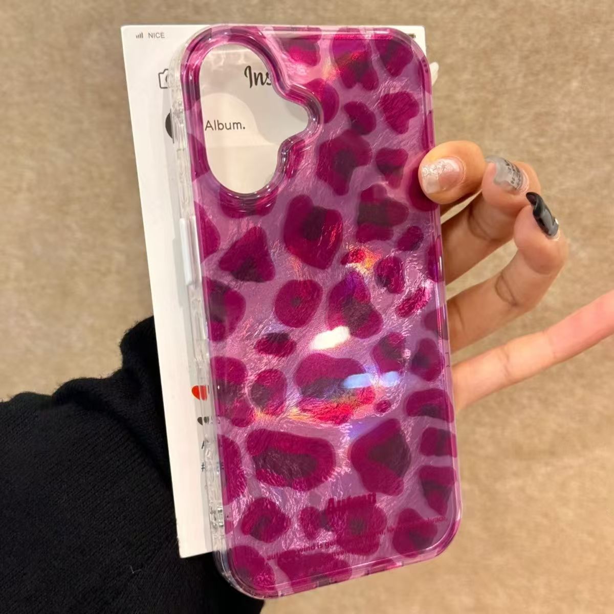 Purple Leopard Print Phone Cas - Phone Cases Brands ulasan dan harga