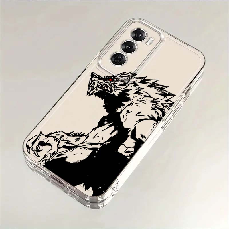 Evil Wolf Anime Art Phone Case - Phone Cases Oppo ulasan dan harga