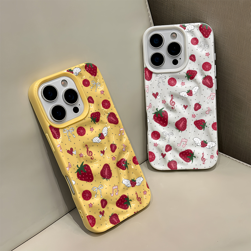 Cute 3D Wrinkle Case For iPhon - Phone Cases Cute Iphone 14 ulasan dan harga
