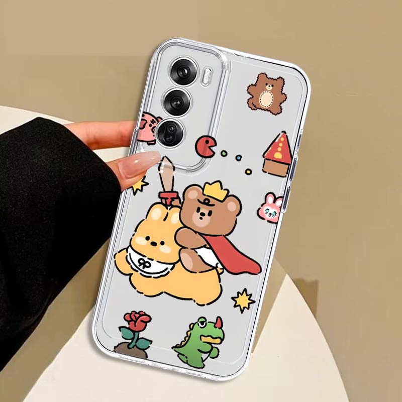 Cat Cute Dog Cartoon For OPPO  - Phone Cases Oppo ulasan dan harga