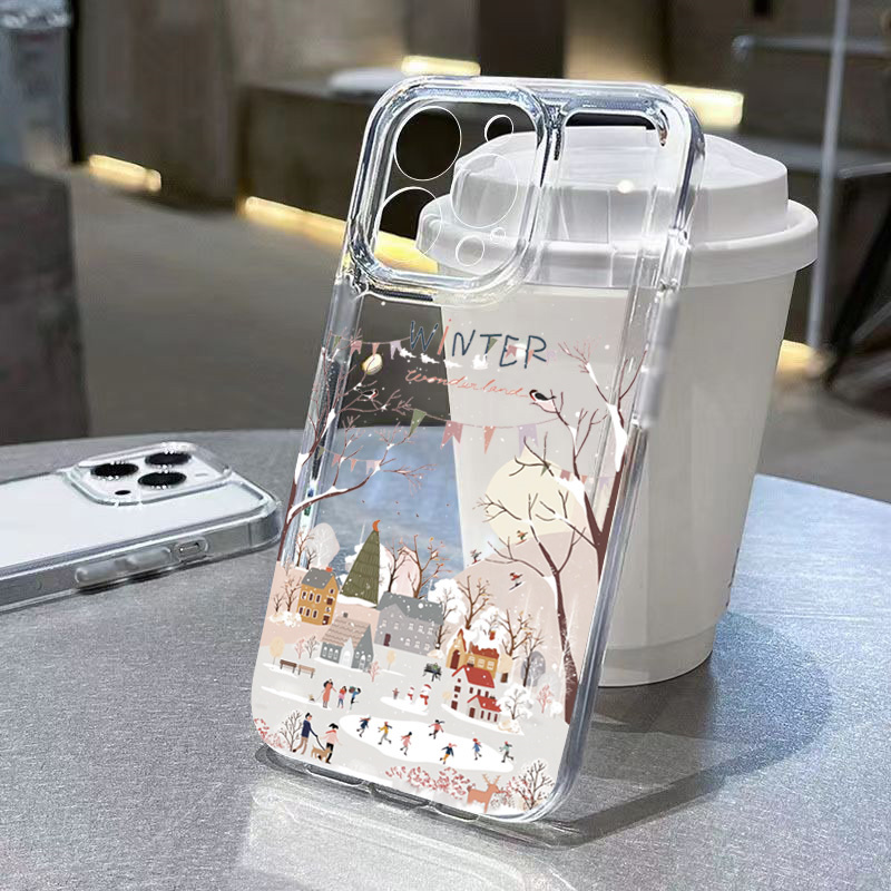Beautiful Winter Snow Phone Ca - Phone Cases For Samsung S21 5G ulasan dan harga