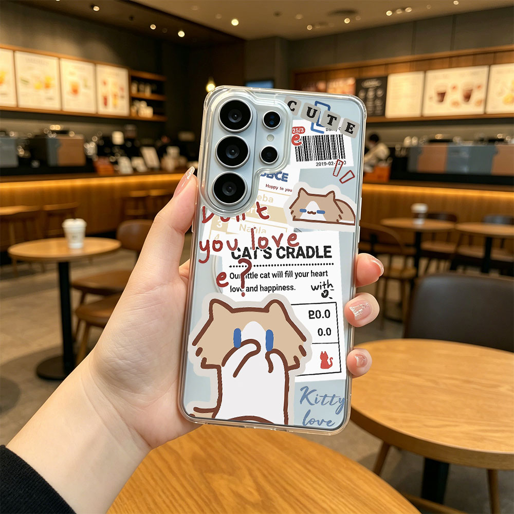 Clear Acrylic Magnetic Phone C - Phone Cases For Samsung S21 5G ulasan dan harga