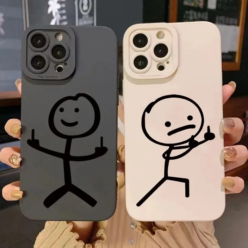 Cute Cartoon Matchman Matte Si - Phone Cases Cute Iphone 14 ulasan dan harga