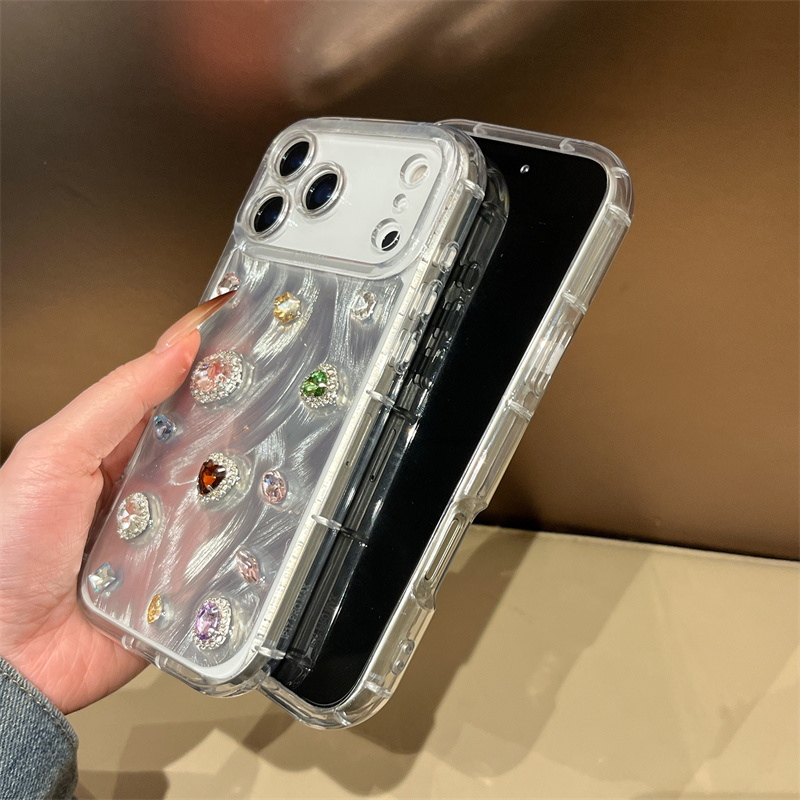 Korean Color Gemstones Resin C - Phone Cases Cute Iphone 14 ulasan dan harga