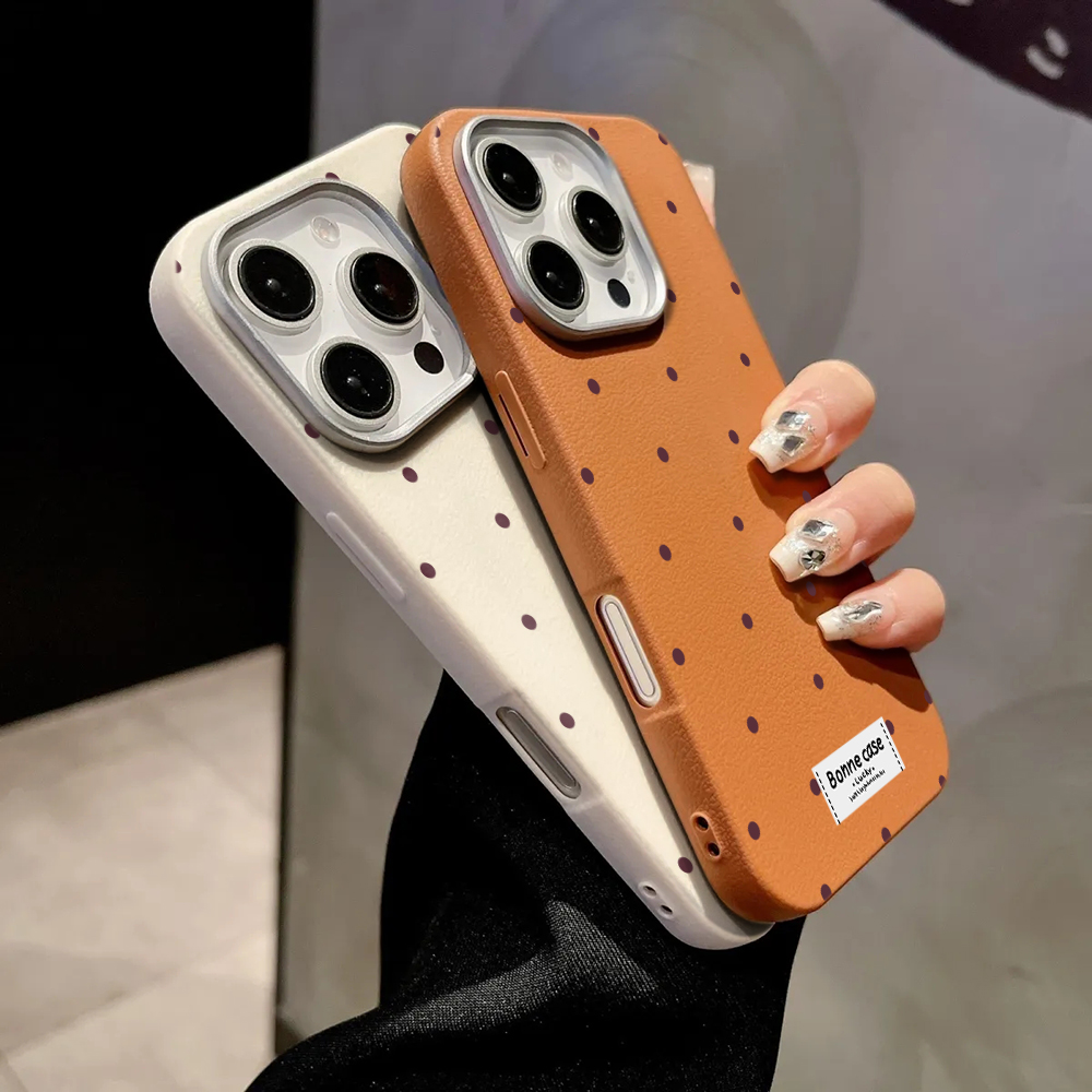 Creative Unique Polka Dot Phon - Phone Cases Leather ulasan dan harga