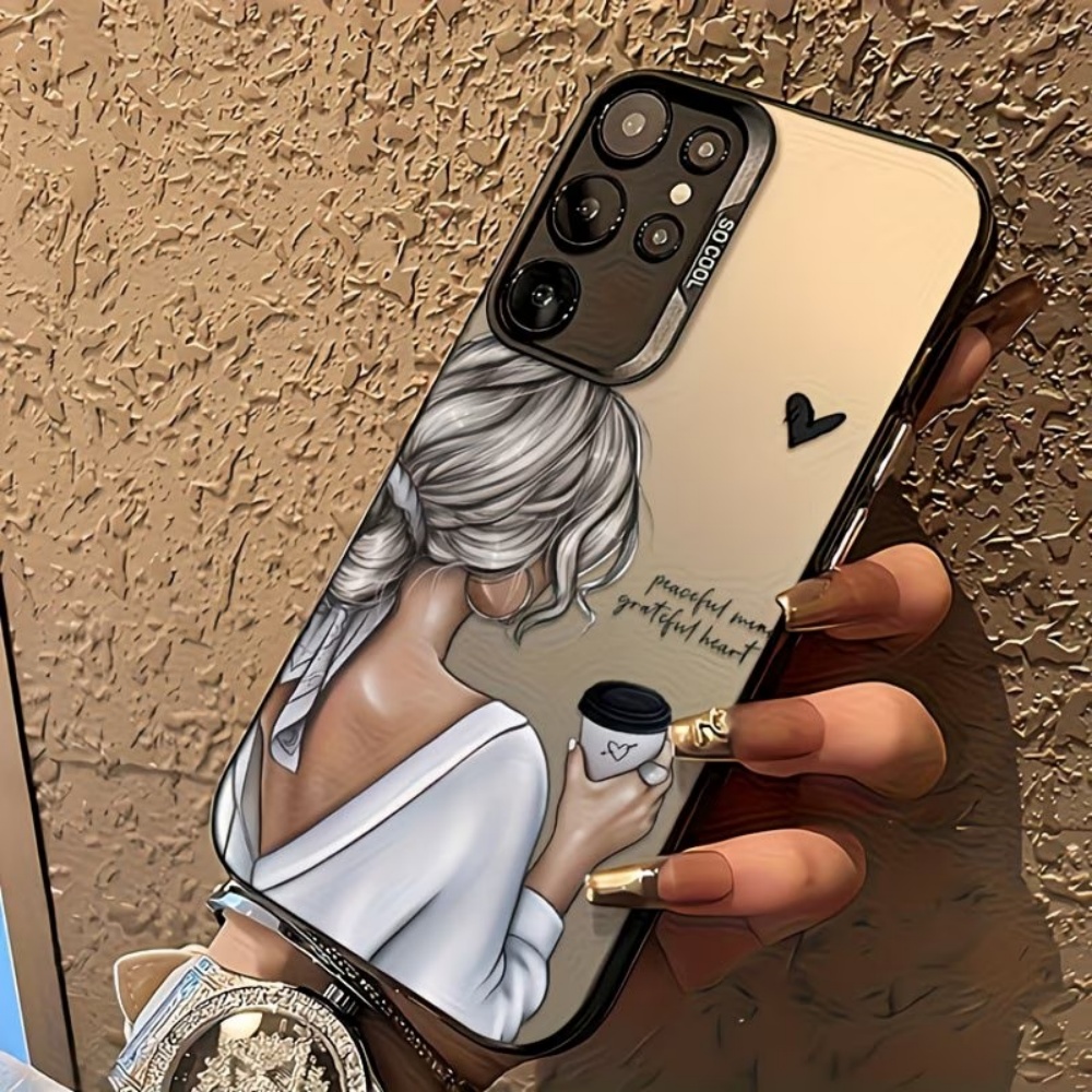 Peaceful Grateful Girl Print P - Phone Cases For Samsung S21 5G ulasan dan harga