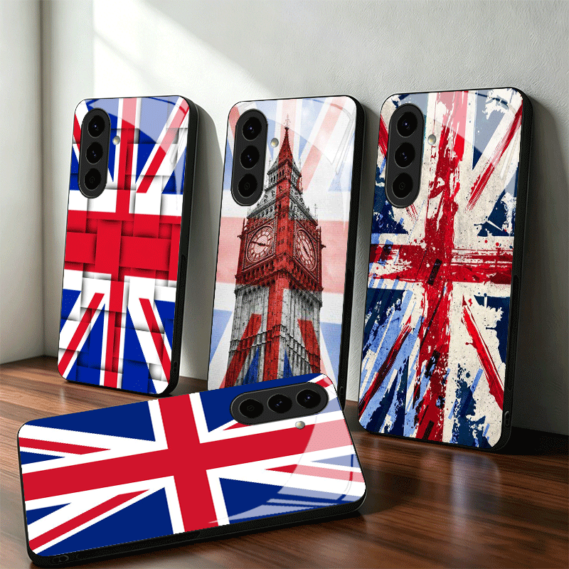 Union Jack England UK Flag Gla - Phone Cases Uk Samsung ulasan dan harga
