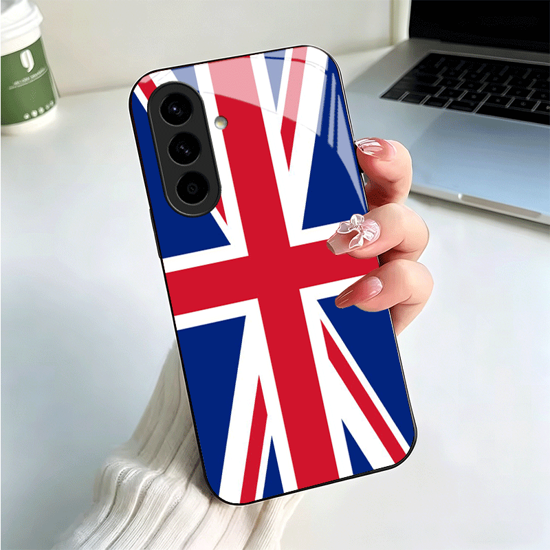 Union Jack England UK Flag Gla - Phone Cases Uk Samsung ulasan dan harga