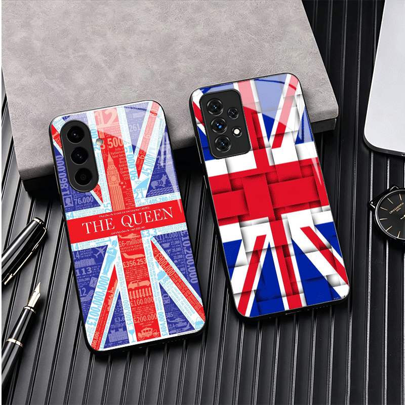 Union Jack England UK Flag Gla - Phone Cases Uk Samsung ulasan dan harga