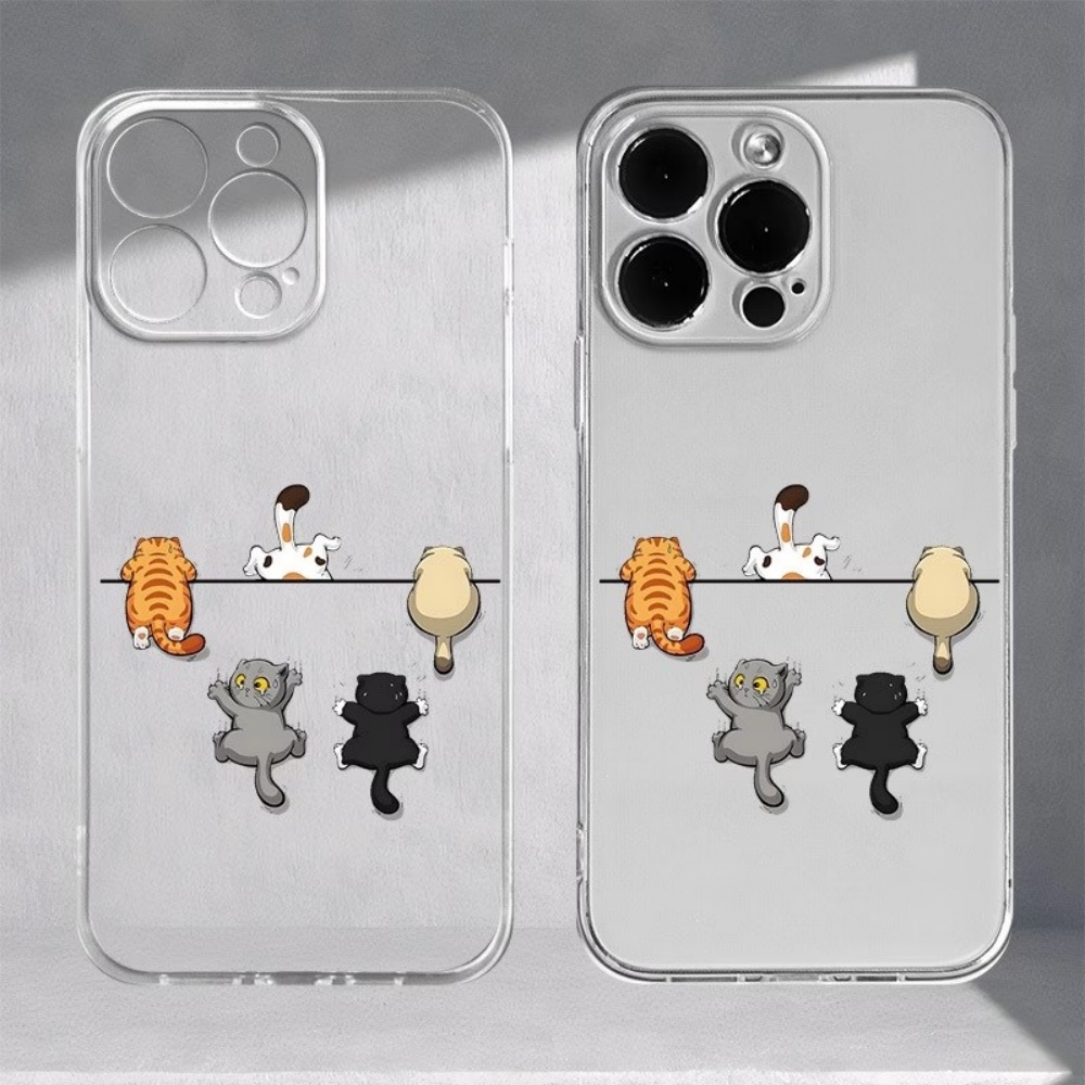 Five Cute Cat Pattern Phone Ca - Phone Cases Cute Iphone 14 ulasan dan harga