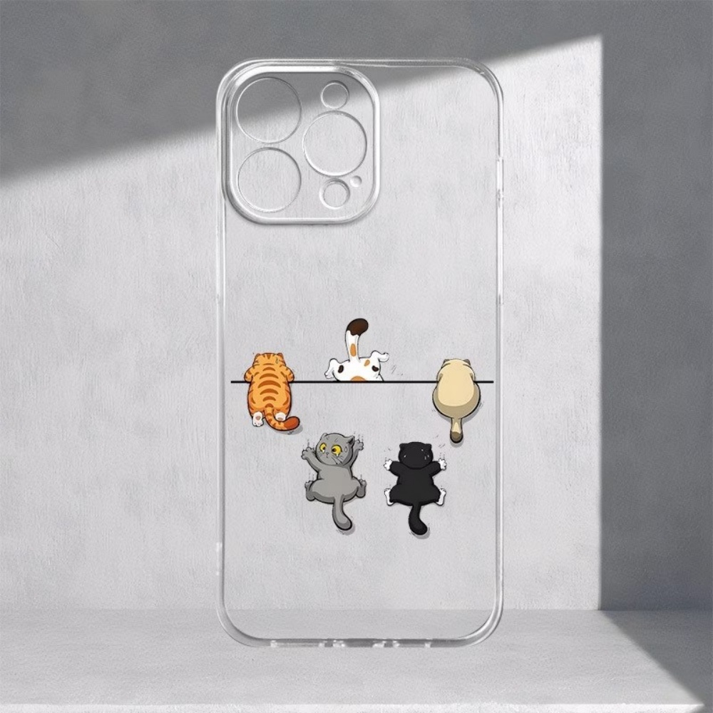 Five Cute Cat Pattern Phone Ca - Phone Cases Cute Iphone 14 ulasan dan harga