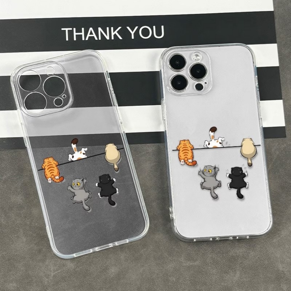 Five Cute Cat Pattern Phone Ca - Phone Cases Cute Iphone 14 ulasan dan harga