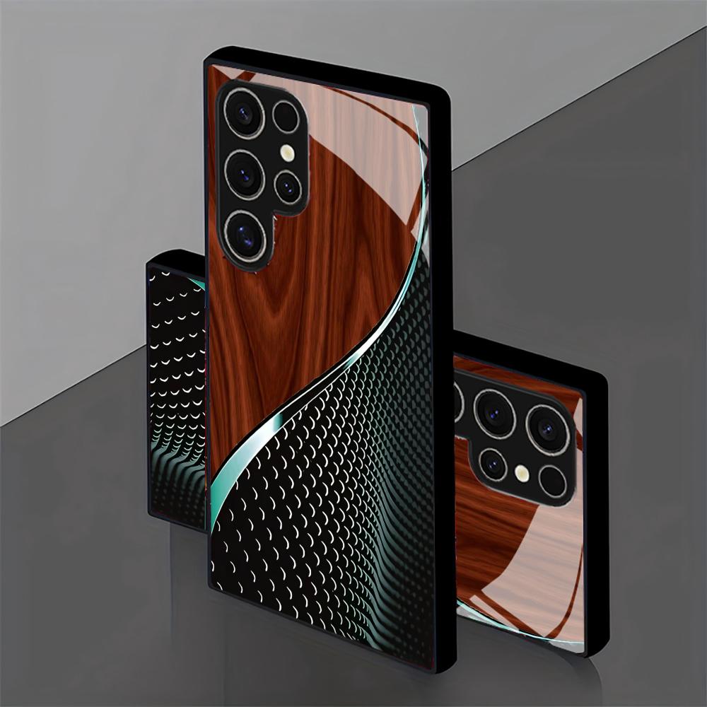 Creative Honeycomb Wood Patter - Phone Cases For Samsung S21 5G ulasan dan harga