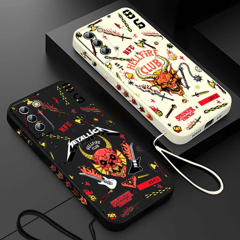 Stranger Things Red Hell Demon - Phone Cases Samsung S25 ulasan dan harga