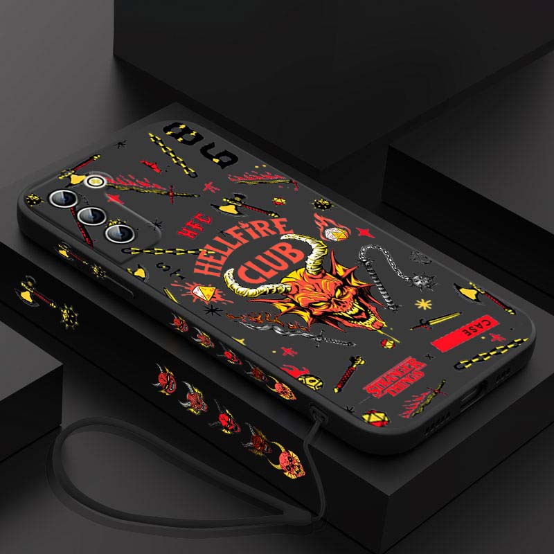 Stranger Things Red Hell Demon - Phone Cases Samsung S25 ulasan dan harga