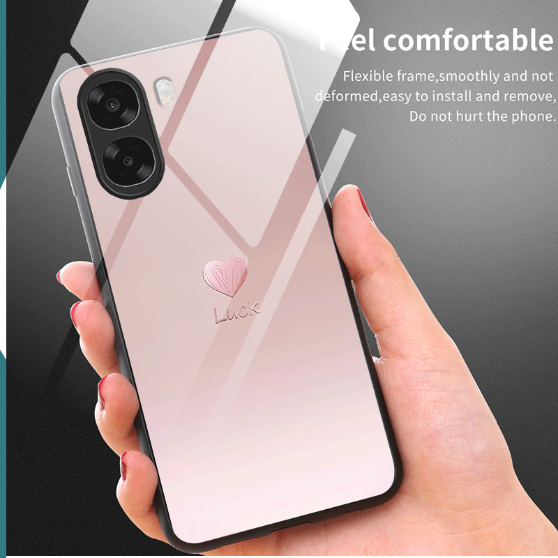 Hard Tempered Glass Case For O - Phone Cases Oppo ulasan dan harga