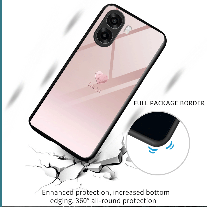 Hard Tempered Glass Case For O - Phone Cases Oppo ulasan dan harga