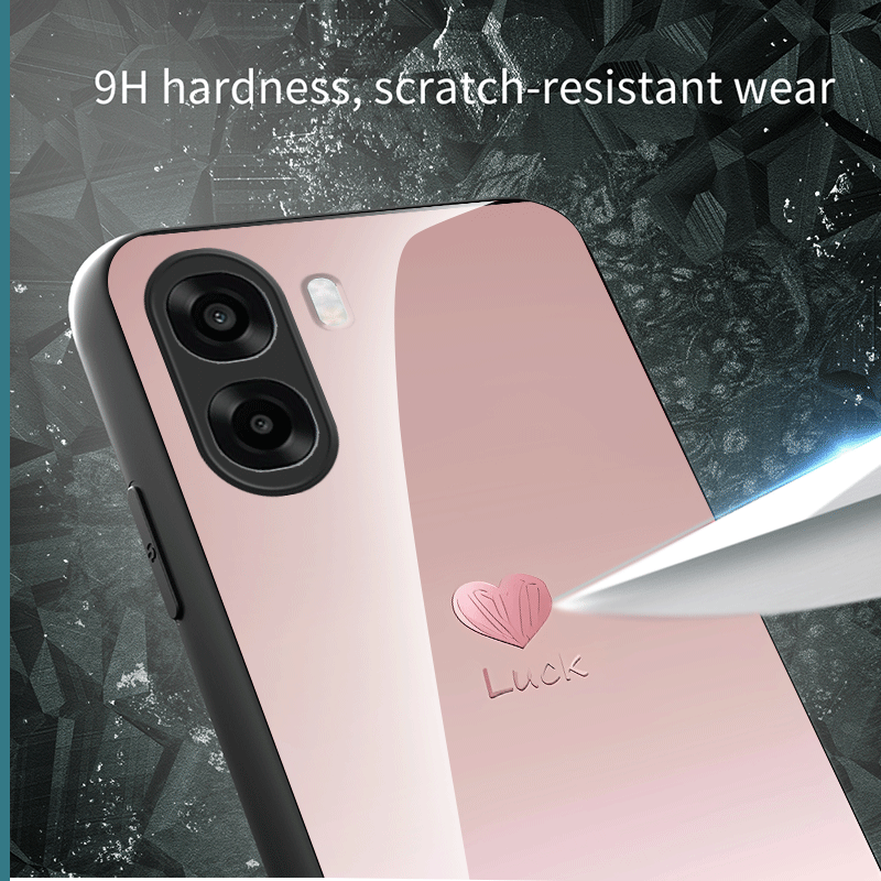 Hard Tempered Glass Case For O - Phone Cases Oppo ulasan dan harga
