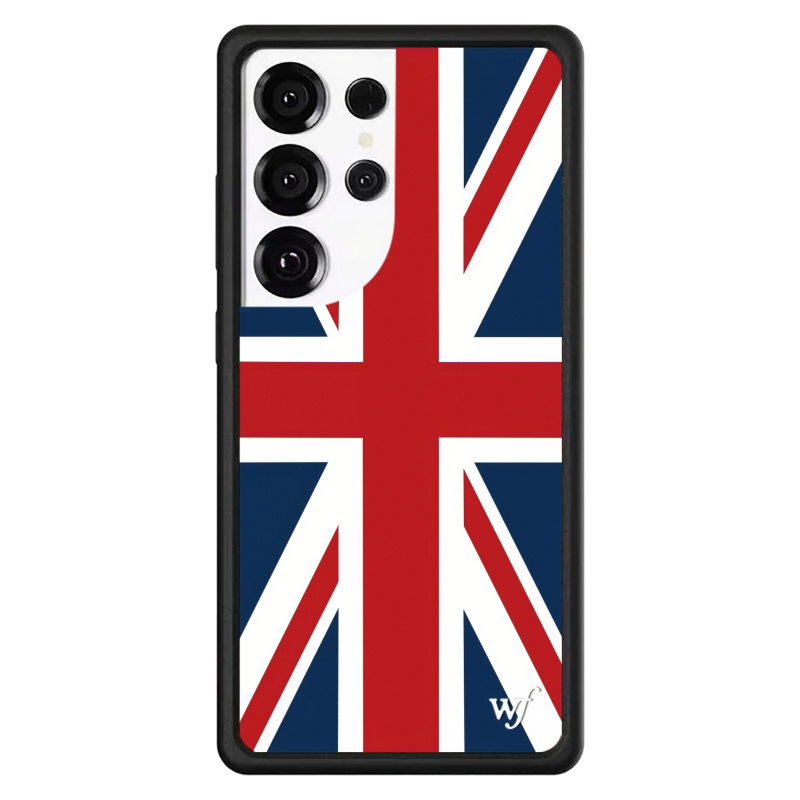 Wildflower Union Jack Flag of - Phone Cases Uk Samsung ulasan dan harga