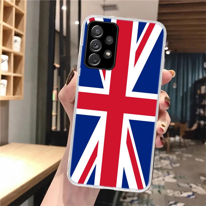 Union Jack England UK Flag Sil - Phone Cases Uk Samsung ulasan dan harga
