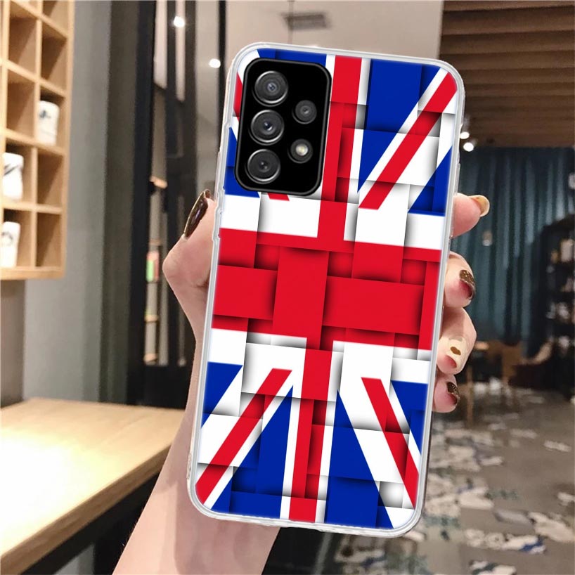 Union Jack England UK Flag Sil - Phone Cases Uk Samsung ulasan dan harga