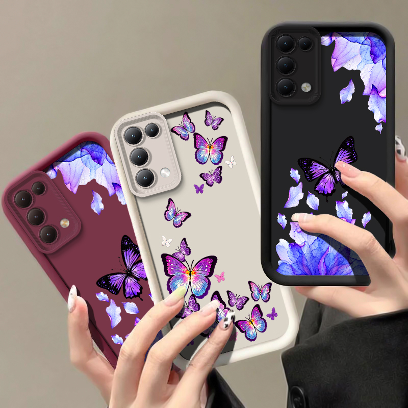 Cute Butterfly Fashion Phone C - Phone Cases Oppo ulasan dan harga