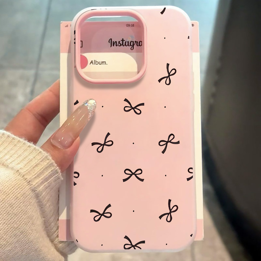 Cute Bow Polka Dot INS Phone C - Phone Cases Cute Iphone 14 ulasan dan harga