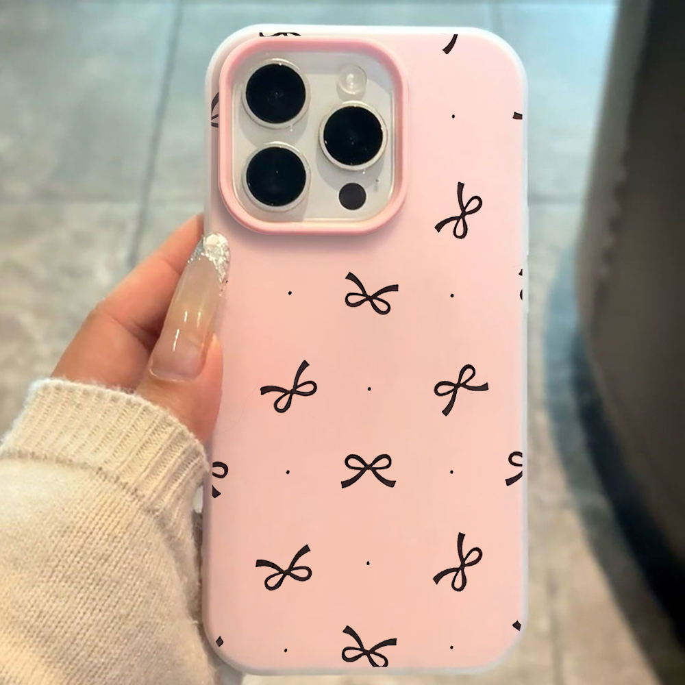 Cute Bow Polka Dot INS Phone C - Phone Cases Cute Iphone 14 ulasan dan harga