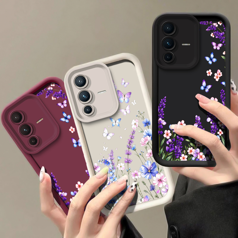 Lavender Butterfly Pattern Pho - Vivo V40 ulasan dan harga