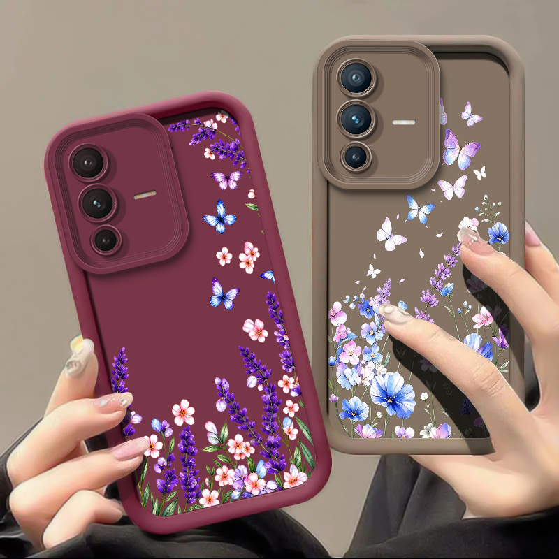Lavender Butterfly Pattern Pho - Vivo V40 ulasan dan harga