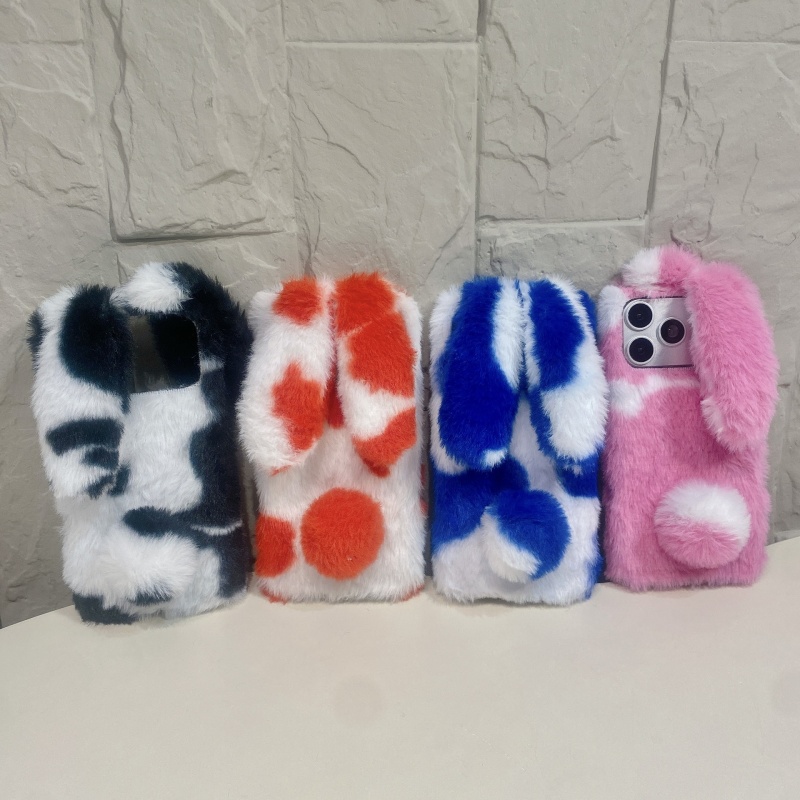 Cute Rabbit Design Fluffy Phon - Phone Cases Cute Iphone 14 ulasan dan harga