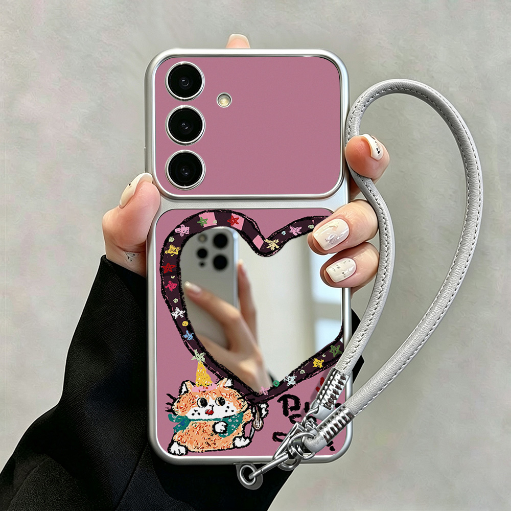 Mirror Phone Case For Samsung  - Phone Cases Samsung S25 ulasan dan harga